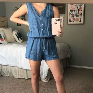 Denim Romper!
